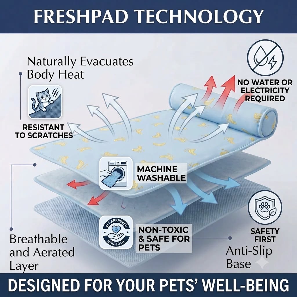GuGiPet™ Mat — Cooling mat for your cat